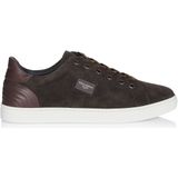 Dolce & Gabbana - CS1494 B5699 80051 - Sneaker - Donkerbruin - 100% Kalfsleer