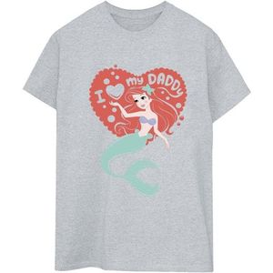 Li-cense Disney dames de kleine zeemeermin liefde papa katoenen vriendje t-shirt
