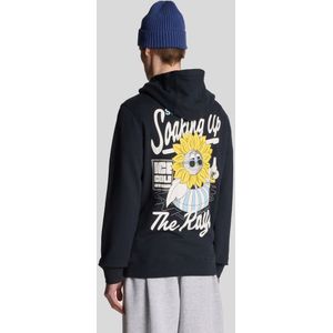 Lyle & Scott - Pool Bar Graphic - Pullover Hoodie - Donker Navy