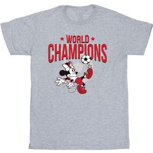 Li-cense Disney heren minnie mouse wereldkampioen t-shirt