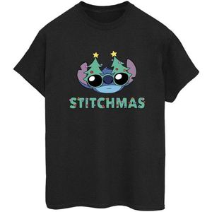 Li-cense Disney dames lilo & stitch stitchmas bril katoenen vriendje t-shirt