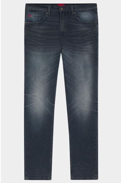 HUGO Red - 5-Pocket Jeans - Blauw - HUGO 708 10274721 01 50547256/420
