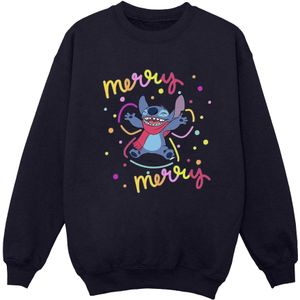 Li-cense Disney dames lilo & stitch vrolijk regenboog sweatshirt