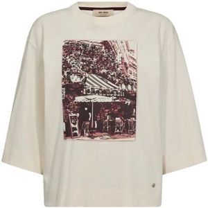Mos Mosh - MMSalmo O-3/4 Sleeve Tee - Fudge