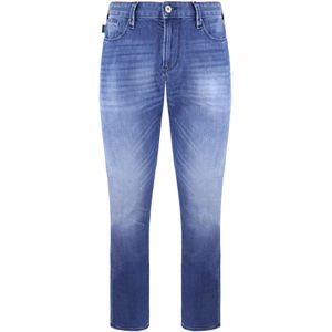 Emporio Armani - Slim Fit - Jeans - Blauw - Denim