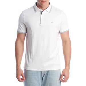 Herren-Poloshirt aus Baumwolle mit kurzen Ärmeln OF15FY220B