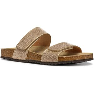 Geox - Brionia R - Sandalen - Zwart - Leer