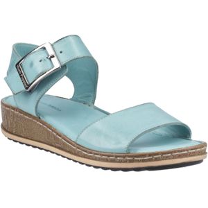 Hush Puppies - Ellie - Sandalen - Aqua - Leren Dames