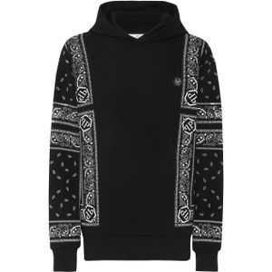 Sweatjack - Paisley - Katoenen Fleece Hoodie - Met Capuchon