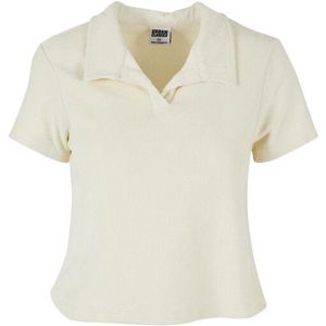 Urban Classics Dames badstof poloshirt