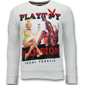 Local Fanatic Sweater the playtoy mansion
