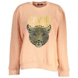 Cavalli Class - Sweatshirt - Roze - Dames - Chique Fleece met Ronde Hals