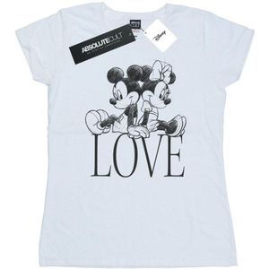 Li-cense Disney dames mickey en minnie mouse love katoenen t-shirt