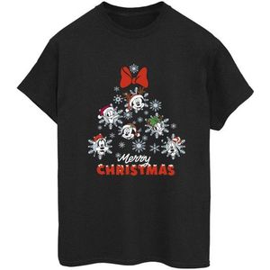Li-cense Disney dames mickey mouse and friends kerstboom katoenen vriendje t-shirt