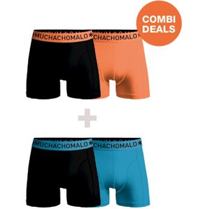 Muchachomalo Heren 2+2-pack boxershorts print