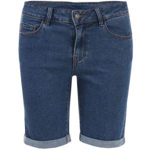 Vero Moda - Hot Seven - Denim Damesshort - Medium Blauw - Strakke Pasvorm
