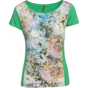 Conquista - Mouwloze Top - Groente Print