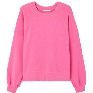 American Vintage - Sweatshirt - Roze - Lange Mouw - Katoen