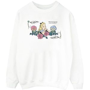 Li-cense Disney heren alice in wonderland wat voor tuin sweatshirt