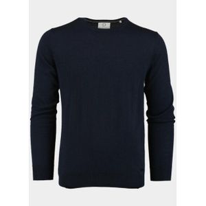Born with Appetite Pullover rick r-neck pullover merino 00005ri12/4001 navy