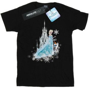 Li-cense Disney dames frozen elsa en olaf winter magie katoenen vriendje t-shirt