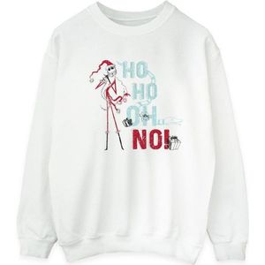 Li-cense Disney heren the nightmare before christmas ho ho no sweatshirt