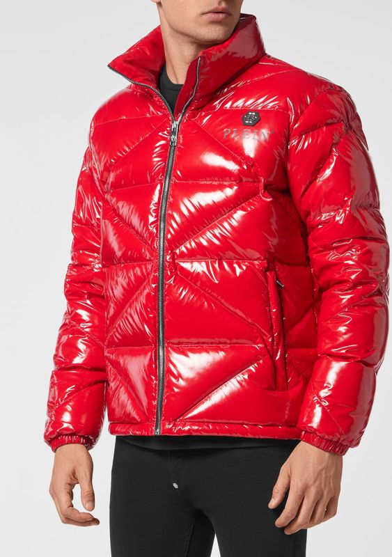 Philipp Plein - Mouwloze Gewatteerde Donsjas - Geel - Polyester