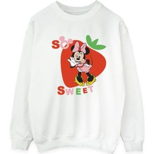 Li-cense Disney heren minnie mouse so sweet strawberry sweatshirt