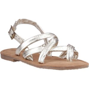 Hush Puppies - Hope - Leren Sandalen - Goud