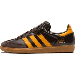 Adidas Samba og dark brown yellow