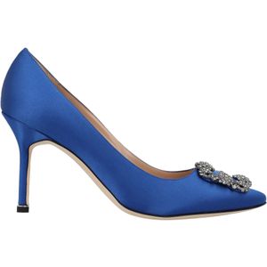 Manolo Blahnik Hangisi 090 Pumps Blauw