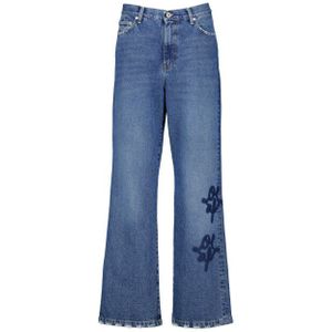 Olaf Hussein Monogram denim pant jeans w220402
