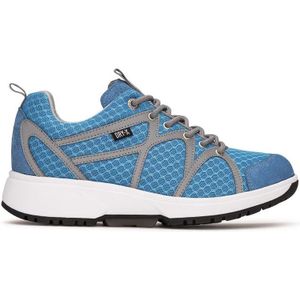 Xsensible Vrouwen Suède  Lage sneakers / Damesschoenen  40202.5 - Blauw - Maat 37