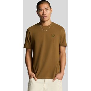 Lyle And Scott - Pique T-shirt - Bruin - Heren
