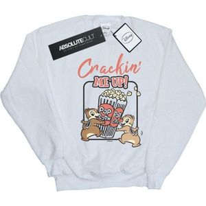 Li-cense Disney dames chip n dale crackin me up sweatshirt