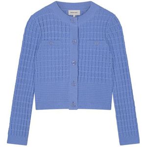 Fabienne Chapot - Chin Cardigan - Blauw - Vest - Dames