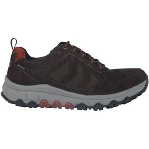 Pius Gabor - Rollingsoft Sensitive - Heren Wandelsneaker - Bruin - Suède en Textielmix