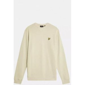 Lyle and Scott Ml424vog crew neck sweat grey taupe heren sweater -
