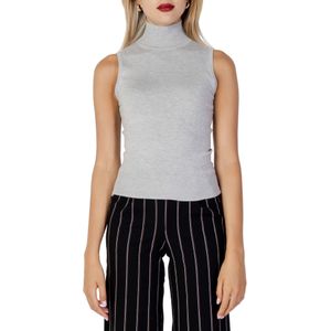 Tops - Mélange - Knitwear - Slanke Pasvorm - Mouwloos