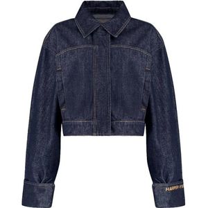 Harper & Yve, Dames, Jassen, Blauw, Maat: XS Denim,