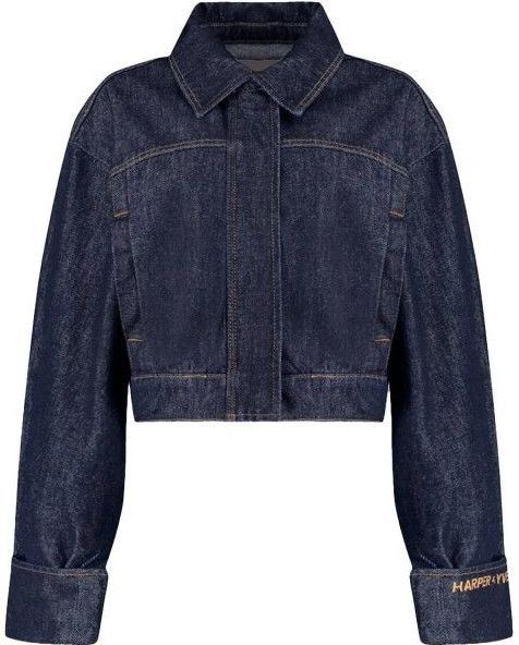 Harper & Yve, Dames, Jassen, Blauw, Maat: XS Denim,