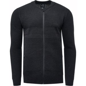 Rusty Neal - Gebreid Vest - Geribbeld Ontwerp - Casual Pasvorm