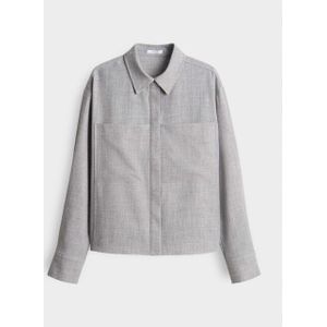 Opus - Blouse - Grijs - Lange Mouw - 10472713551100