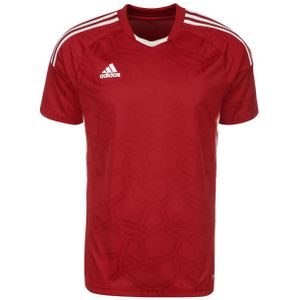 Adidas - Sportshirt - Zwart - 100% Gerecycleerd Polyester - V-hals Korte Mouwen