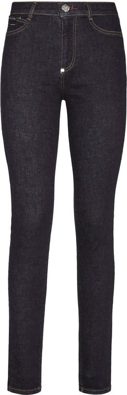 Philipp Plein - High Waist Jegging - Grijs - Skinny Broek