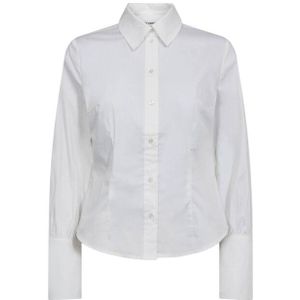 Co'Couture - Blouse lange mouw - Wit - 35759 SannaCC