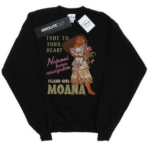 Li-cense Disney dames moana natural born navigator sweatshirt