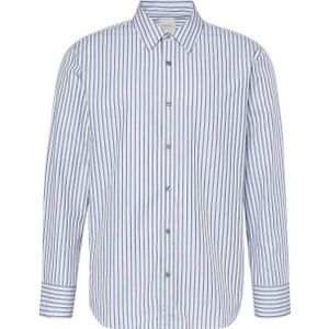 Calvin Klein - Overhemd - Blauw - Lange Mouw - LV04LD126G