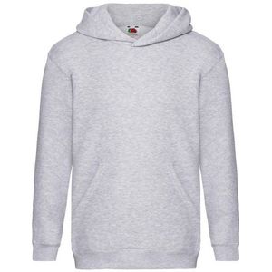 Fruit of the Loom - Kinder Hoodie - Effen - 70% Katoen - 30% Polyester