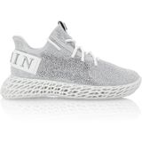 Philipp Plein - Skeleton Runner - Sneakers - Zwart - Suède - 3D-geprinte Rubberen Zool